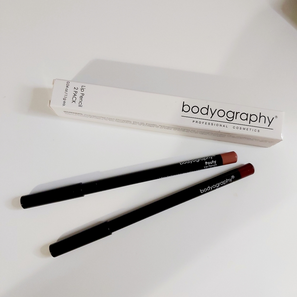 BNIB Bodyography lip pencil duo
